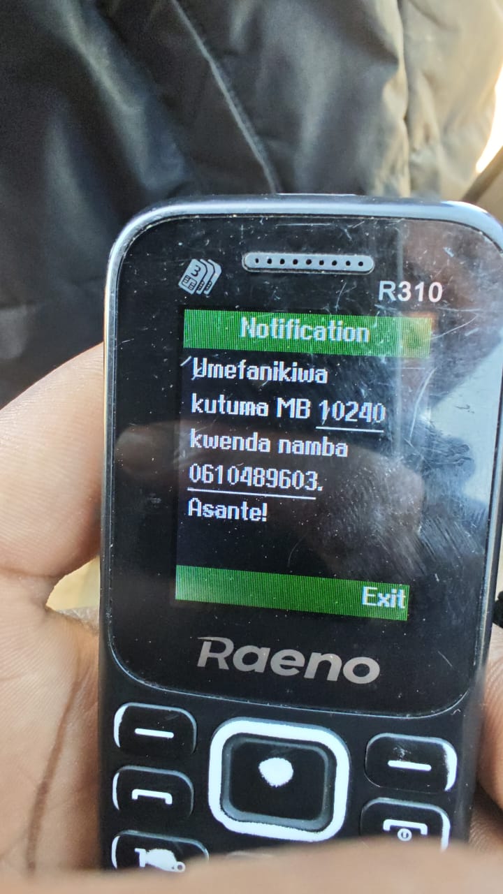 Placeholder ya ushahidi wa malipo 8